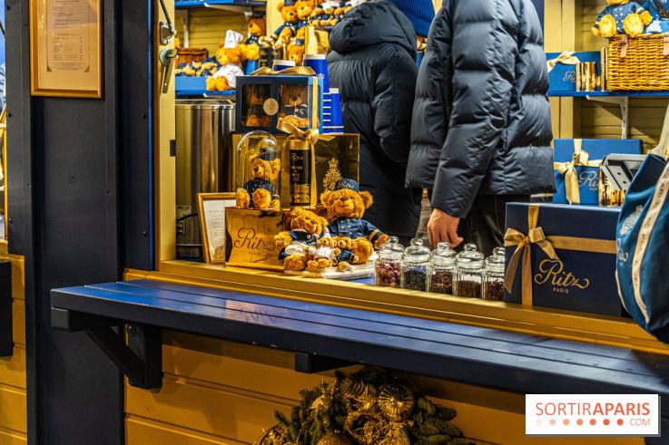 Le chalet de Noël du Ritz et son carrousel gratuit