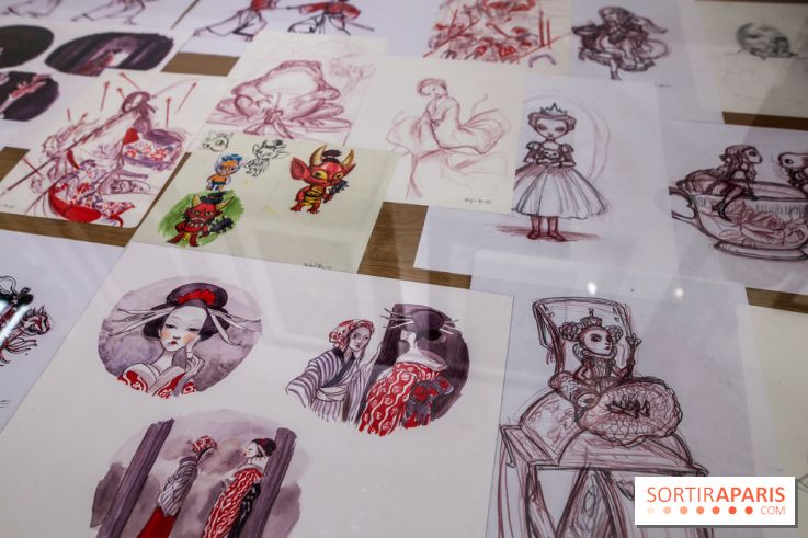 Freaks, l'exposition de Benjamin Lacombe, nos photos