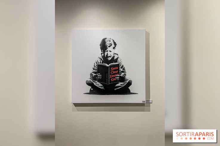 Exposition de Goin à la galerie La Lison : Santa Claus doesn't exist - IMG 3139