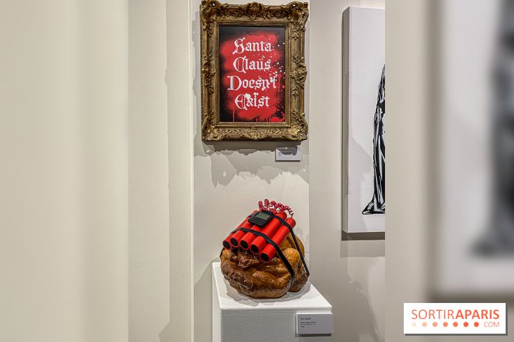 Exposition de Goin à la galerie La Lison : Santa Claus doesn't exist