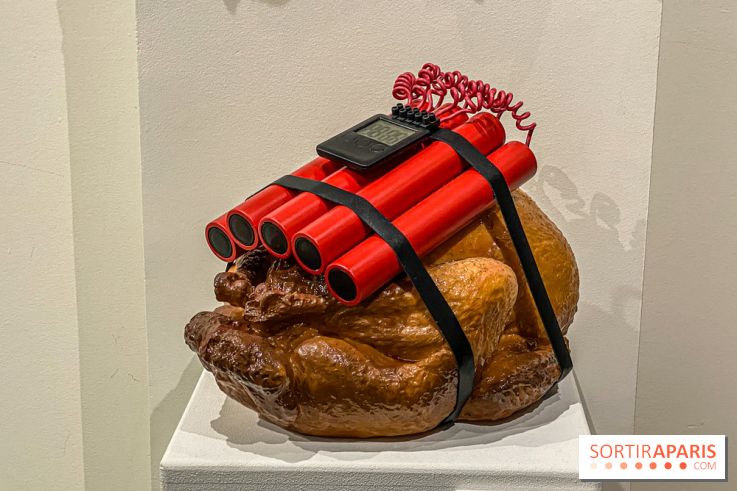 Exposition de Goin à la galerie La Lison : Santa Claus doesn't exist