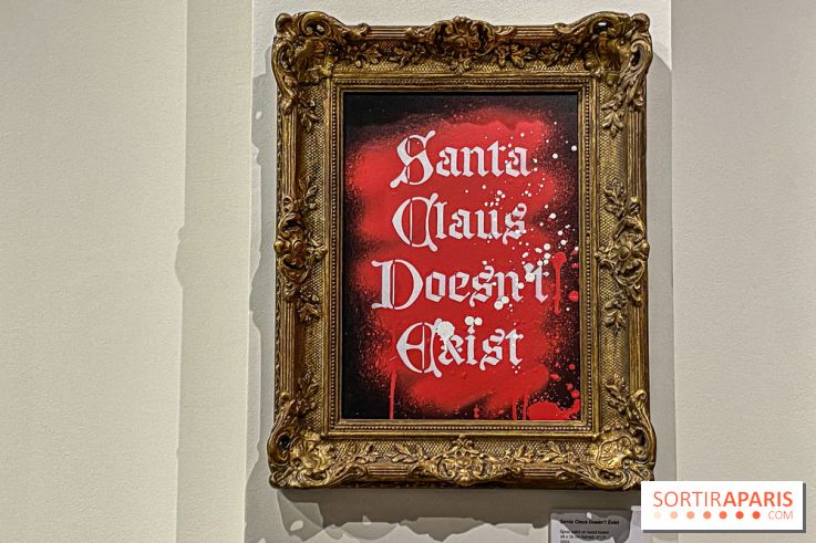 Exposition de Goin à la galerie La Lison : Santa Claus doesn't exist - IMG 3156