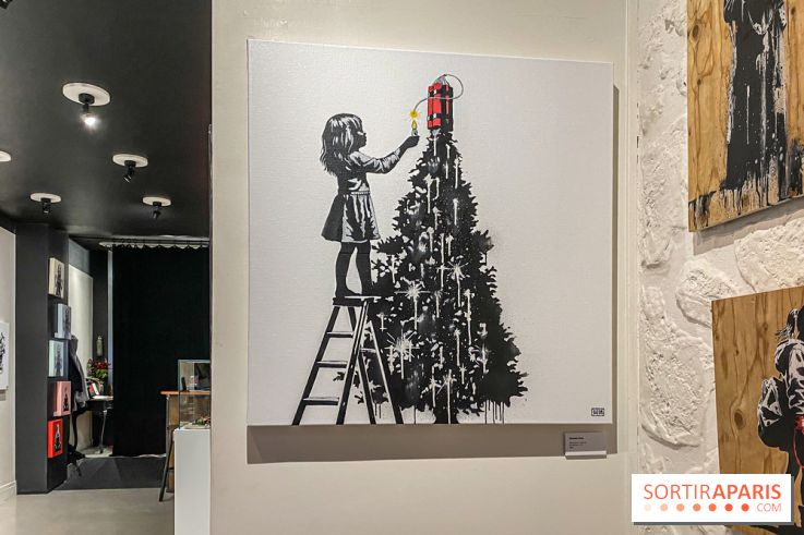 Exposition de Goin à la galerie La Lison : Santa Claus doesn't exist