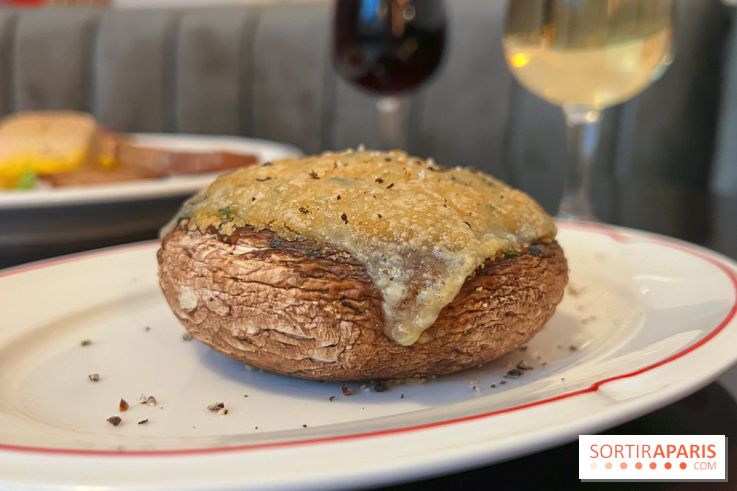 La Brasserie des Arts - Champignon farci gratiné