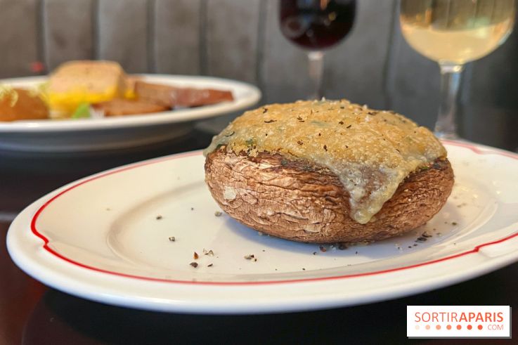 La Brasserie des Arts - Champignon farci gratiné