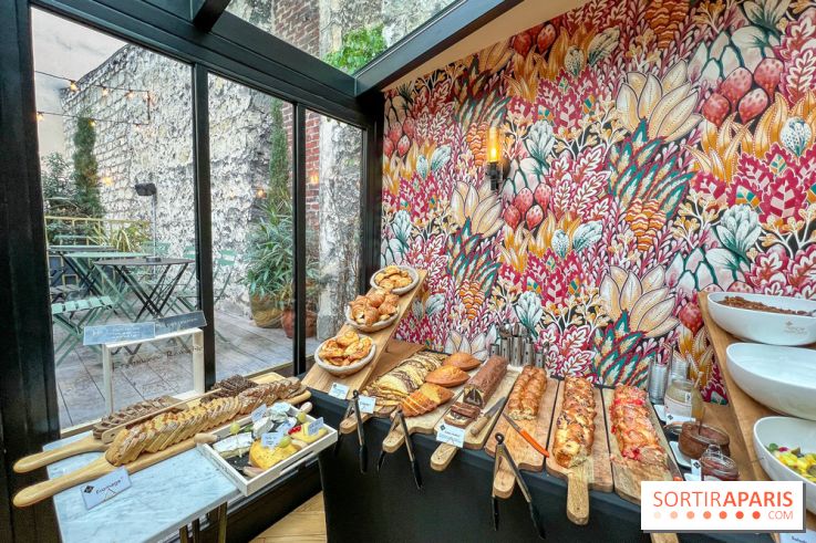 Brunch de la Maison Marques à Asnières sur Seine - Buffet