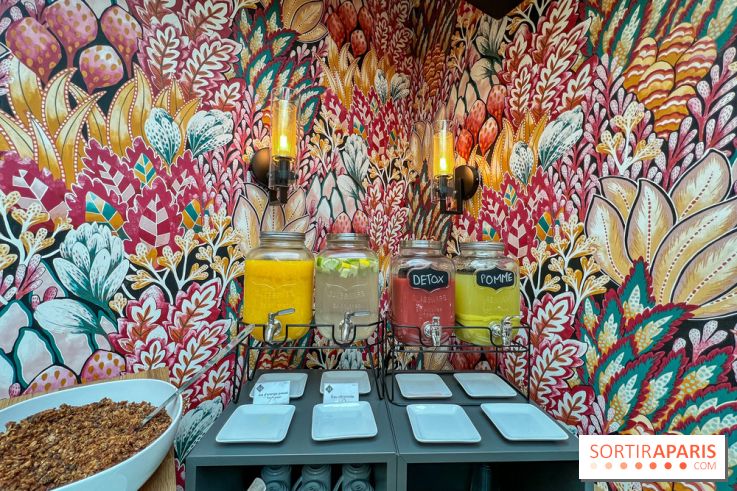 Brunch de la Maison Marques à Asnières sur Seine - Jus de fruits