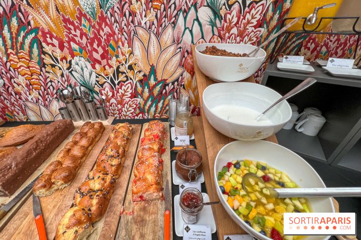 Brunch de la Maison Marques à Asnières sur Seine - Buffet