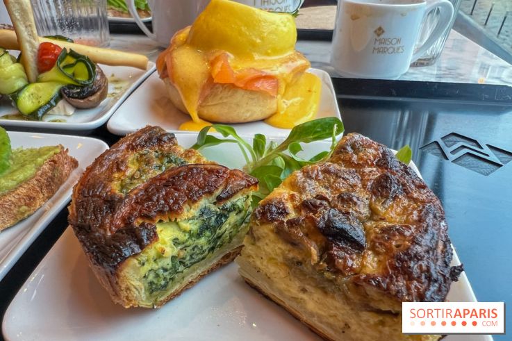 Brunch de la Maison Marques à Asnières sur Seine - Quiches