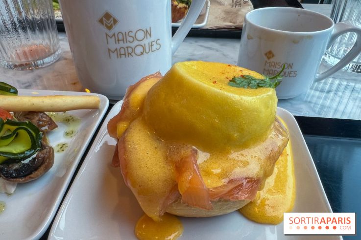 Brunch de la Maison Marques à Asnières sur Seine - Œuf poché