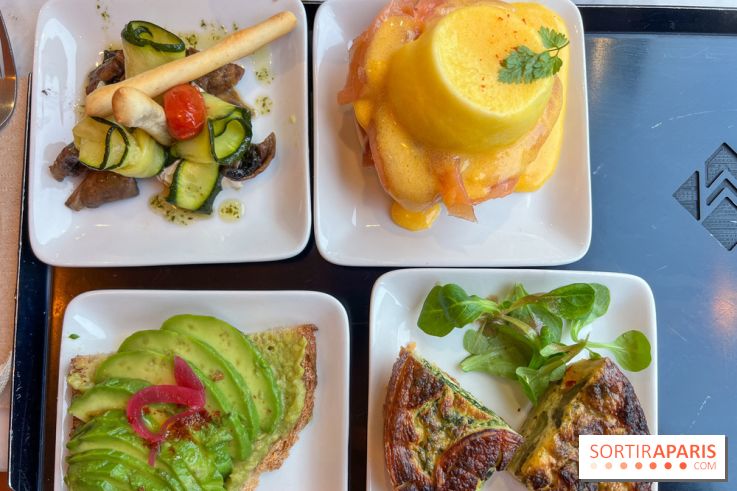 Brunch de la Maison Marques à Asnières sur Seine - Assiettes salées
