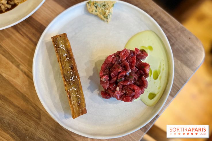 Pagaille - Crudo de bœuf, millefeuilles pommes de terre