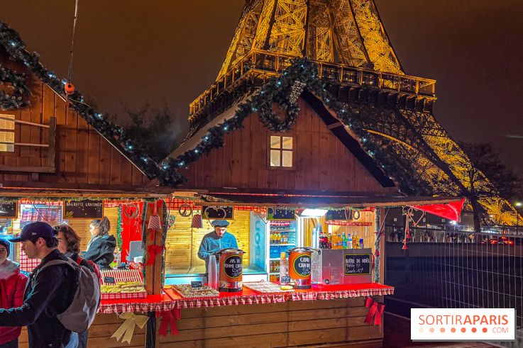 Marché de Noël 2023 au pied de la tour Eiffel - Quai Jacques Chirac - image00062