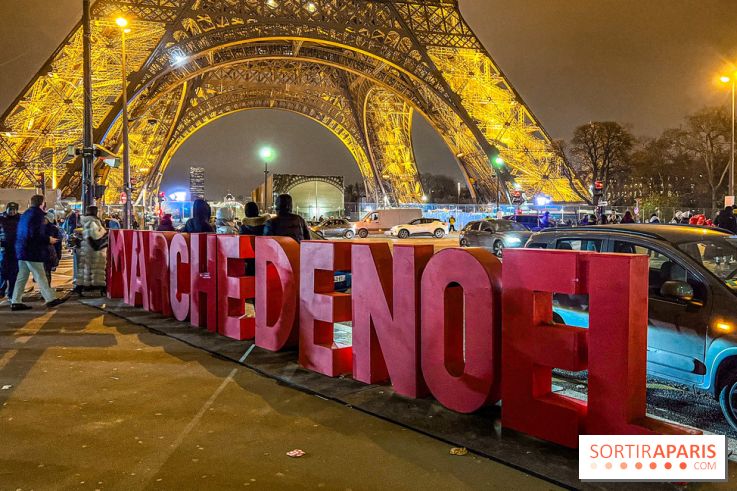 Marché de Noël 2023 au pied de la tour Eiffel - Quai Jacques Chirac - image00090
