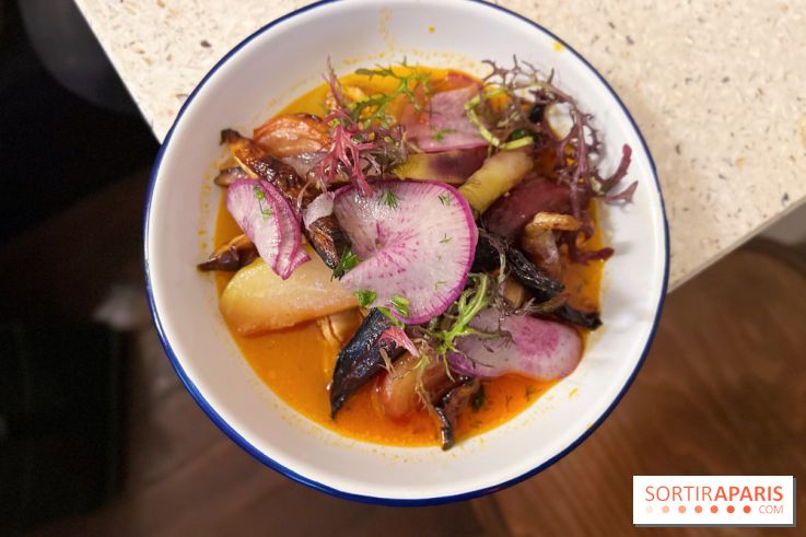 Pristine - Volaille braisée effilochée, betteraves