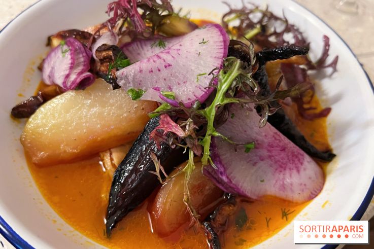 Pristine - Volaille braisée effilochée, betteraves