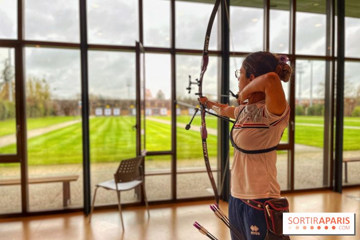 Audrey - tir à l'arc