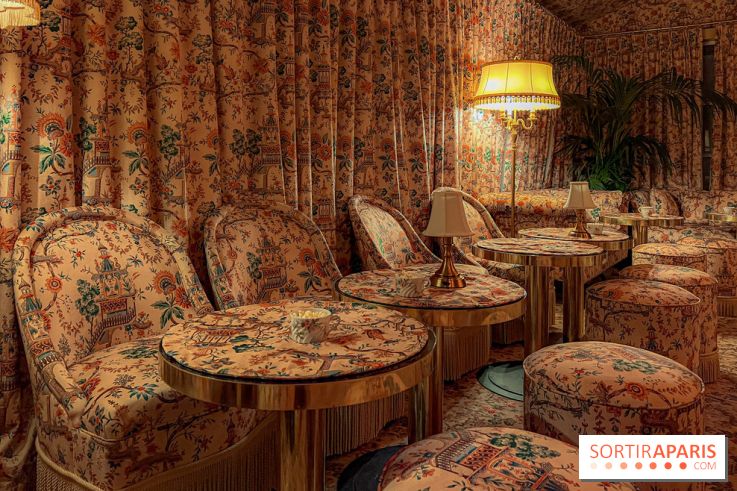 Le Marta, le bar-boudoir logé dans l'hôtel du Fouquet's