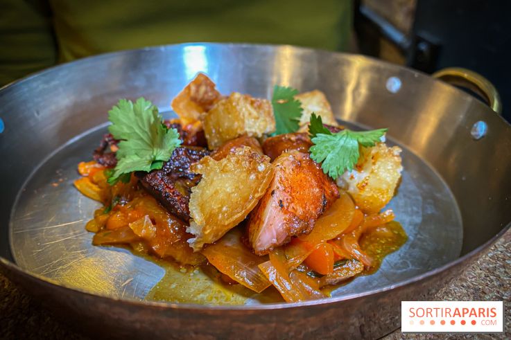 Café César restaurant bistronomique Clichy poulpe