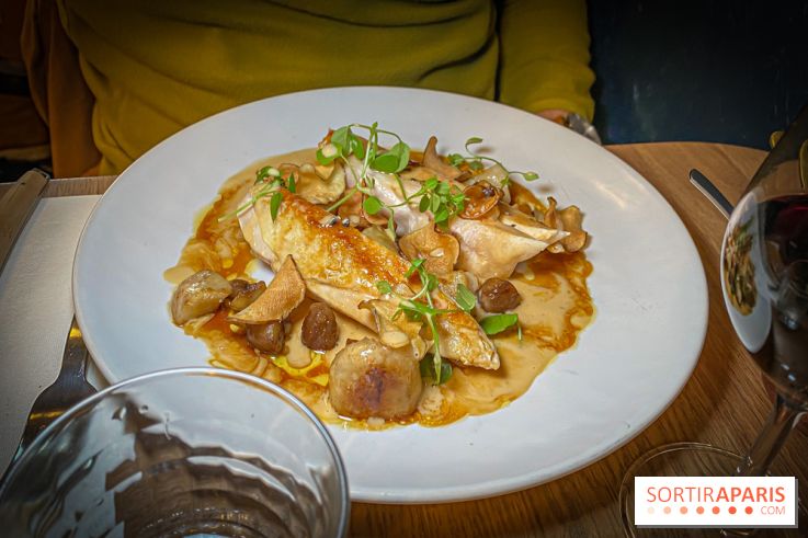 Café César restaurant bistronomique Clichy suprême de volailles
