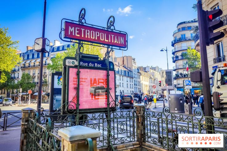 Visuels métro - Rue du Bac ligne 12