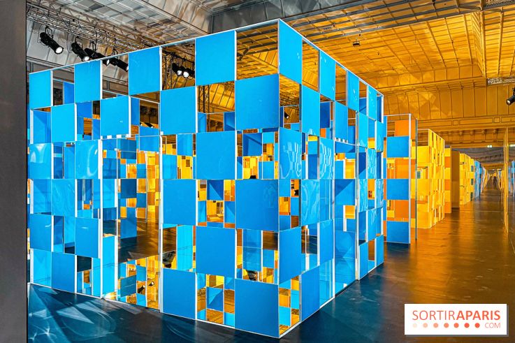 Aux Beaux Carrés, l'exposition de Daniel Buren au Bon Marché Rive Gauche  - image00002