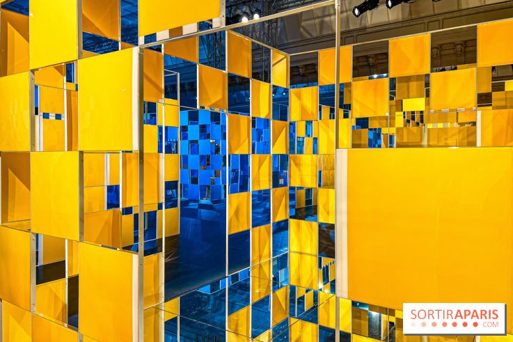 Aux Beaux Carrés, l'exposition de Daniel Buren au Bon Marché Rive Gauche  - image00022