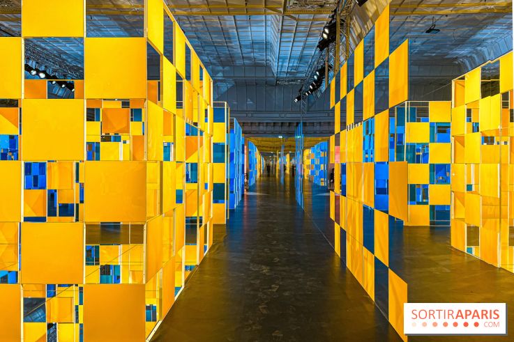 Aux Beaux Carrés, l'exposition de Daniel Buren au Bon Marché Rive Gauche  - image00030