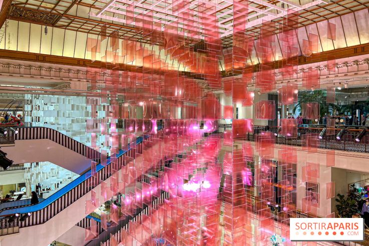 Aux Beaux Carrés, l'exposition de Daniel Buren au Bon Marché Rive Gauche  - image00045