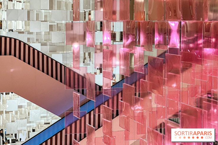 Aux Beaux Carrés, l'exposition de Daniel Buren au Bon Marché Rive Gauche  - image00046