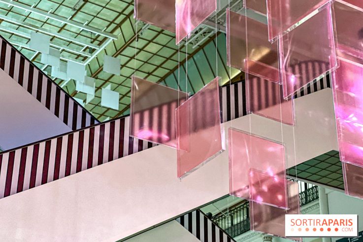 Aux Beaux Carrés, l'exposition de Daniel Buren au Bon Marché Rive Gauche  - image00082