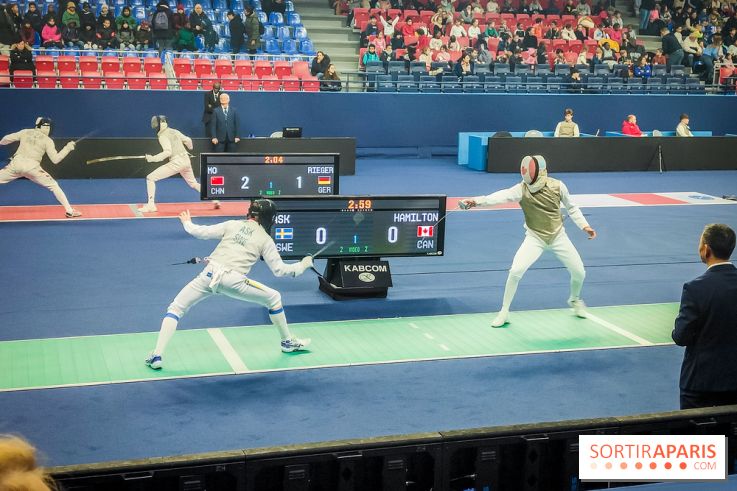 Coupe du monde de Fleuret 2024 - stade Pierre de Coubertin - Coupe du monde de Fleuret 2024 - stade Pierre de Coubertin - escrime