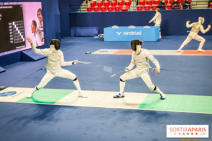 Coupe du monde de Fleuret 2024 - stade Pierre de Coubertin - Coupe du monde de Fleuret 2024 - stade Pierre de Coubertin - escrime 01