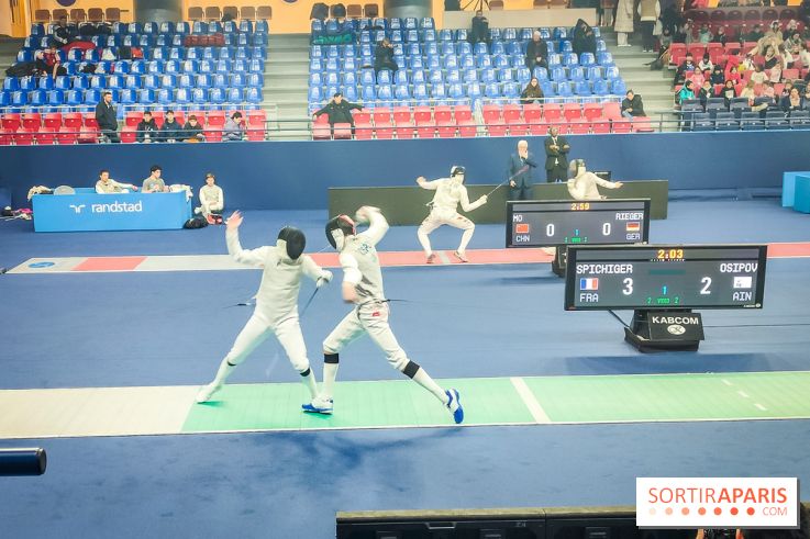 Coupe du monde de Fleuret 2024 - stade Pierre de Coubertin - Coupe du monde de Fleuret 2024 - stade Pierre de Coubertin - escrime