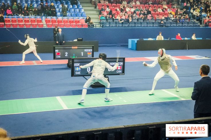 Coupe du monde de Fleuret 2024 - stade Pierre de Coubertin - Coupe du monde de Fleuret 2024 - stade Pierre de Coubertin - escrime