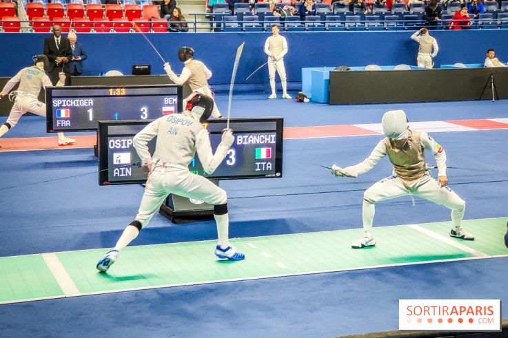 Coupe du monde de Fleuret 2024 - stade Pierre de Coubertin - Coupe du monde de Fleuret 2024 - stade Pierre de Coubertin - escrime