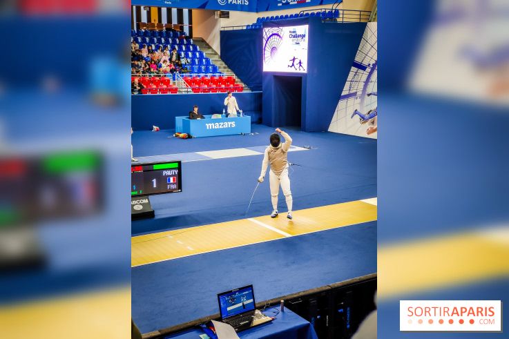 Coupe du monde de Fleuret 2024 - stade Pierre de Coubertin - Coupe du monde de Fleuret 2024 - stade Pierre de Coubertin - escrime