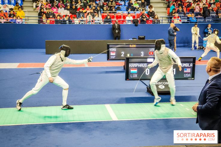 Coupe du monde de Fleuret 2024 - stade Pierre de Coubertin - Coupe du monde de Fleuret 2024 - stade Pierre de Coubertin - escrime