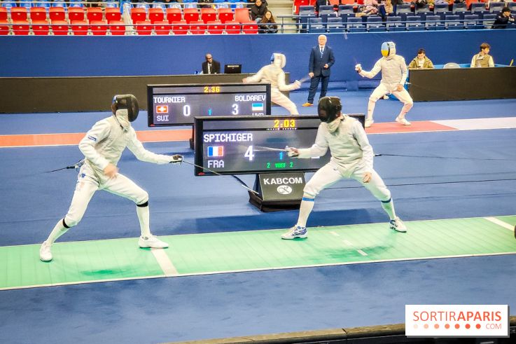 Coupe du monde de Fleuret 2024 - stade Pierre de Coubertin - Coupe du monde de Fleuret 2024 - stade Pierre de Coubertin - escrime