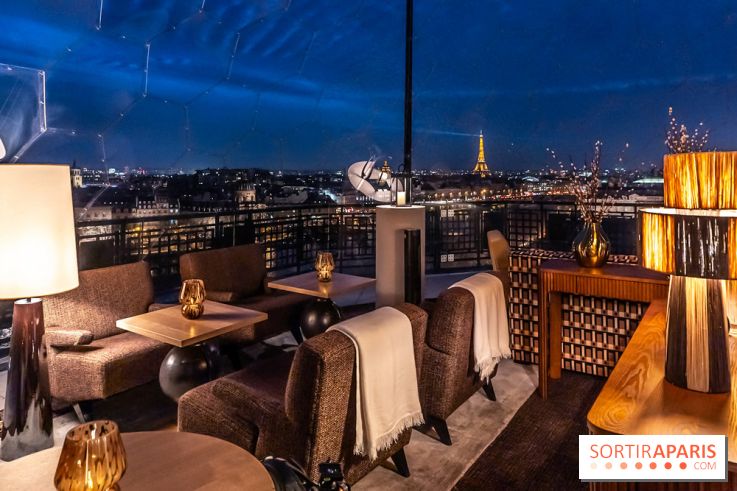 Céleste, le bar éphémère du Cheval Blanc Paris en plein ciel de Paris -  A7C2126