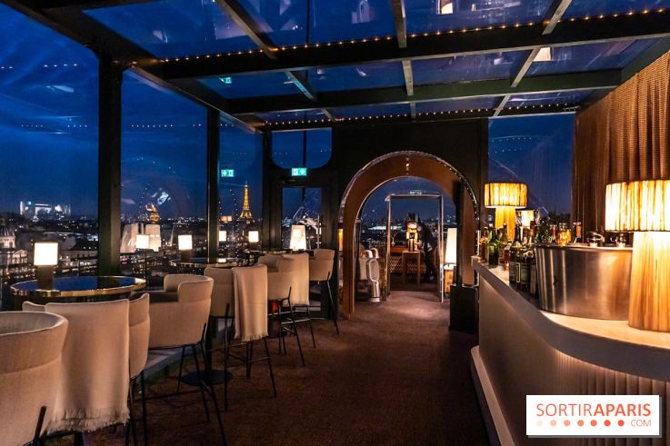 Céleste, le bar éphémère du Cheval Blanc Paris en plein ciel de Paris -  A7C2129