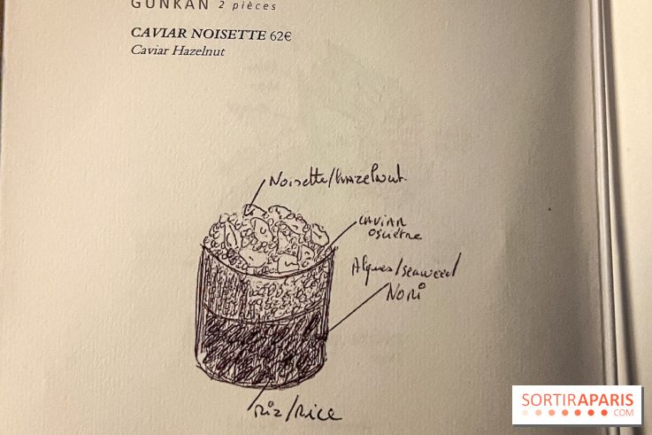 Céleste, le bar éphémère du Cheval Blanc Paris en plein ciel de Paris - carte - menu