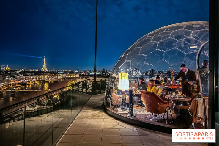 Céleste, le bar éphémère du Cheval Blanc Paris en plein ciel de Paris