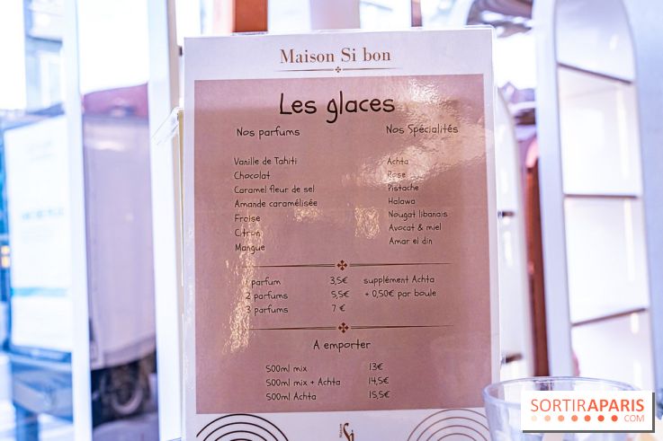 Maison Sibon Paris, la pâtisserie libanaise à la fois salon de thé et glacier -  A7C2056