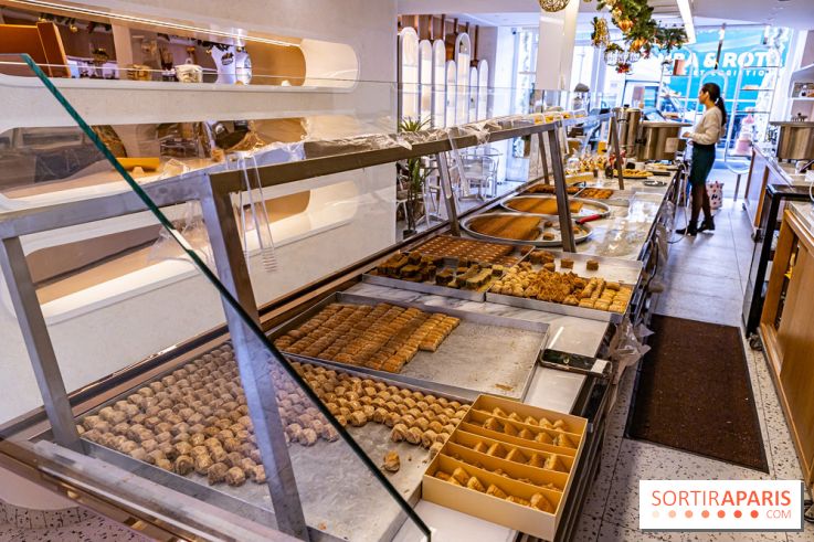 Maison Sibon Paris, la pâtisserie libanaise à la fois salon de thé et glacier