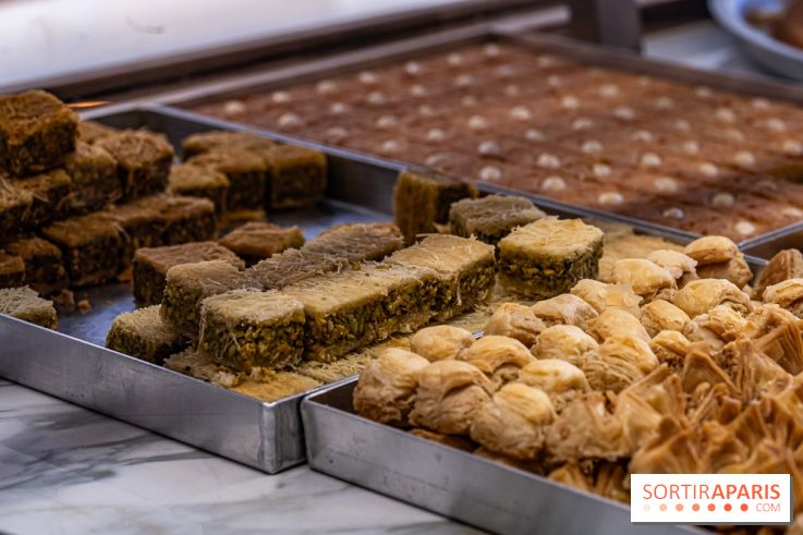 Maison Sibon Paris, la pâtisserie libanaise à la fois salon de thé et glacier