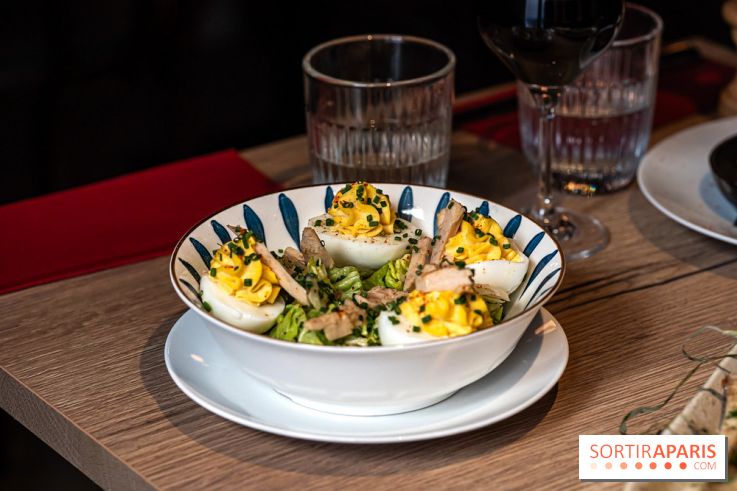 Le Bistrot des Fables -  oeufs mimosa