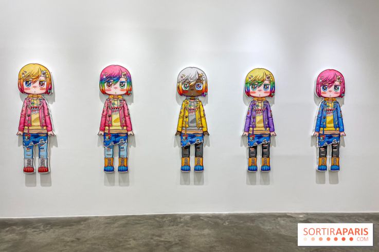 Exposition de Mr. à la Galerie Perrotin