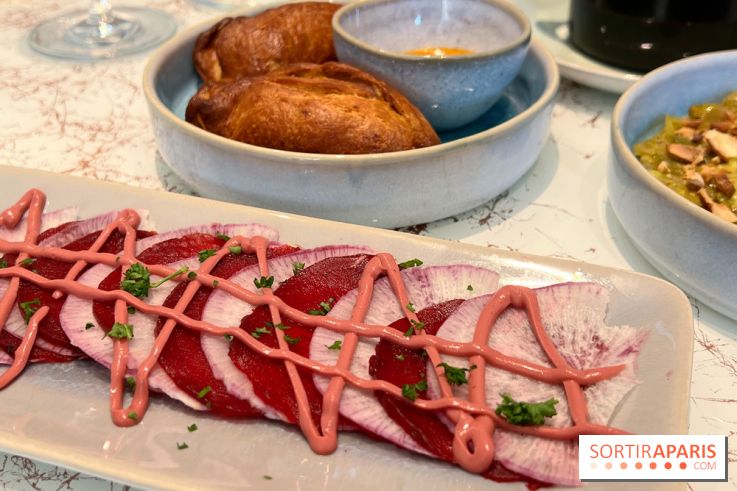 La Petite Expérience - Carpaccio betteraves et radis
