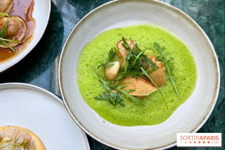 Halo de Victor Blanchet - Saint-Jacques grillées